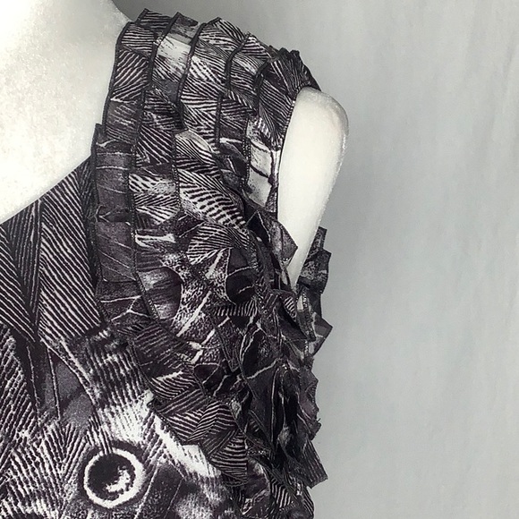 Ya Los Angeles Silk Blend Dress Size Large NWOT - Picture 8 of 12